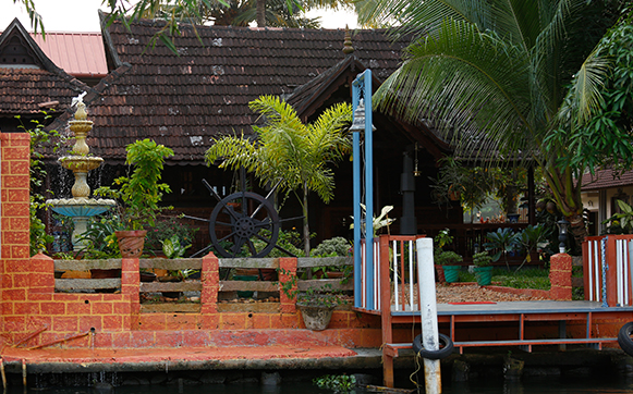 Riverfront Resort in Kerala