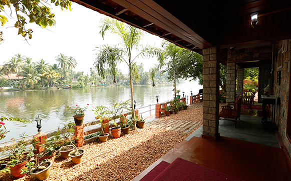 Backwater Resort in Kerala